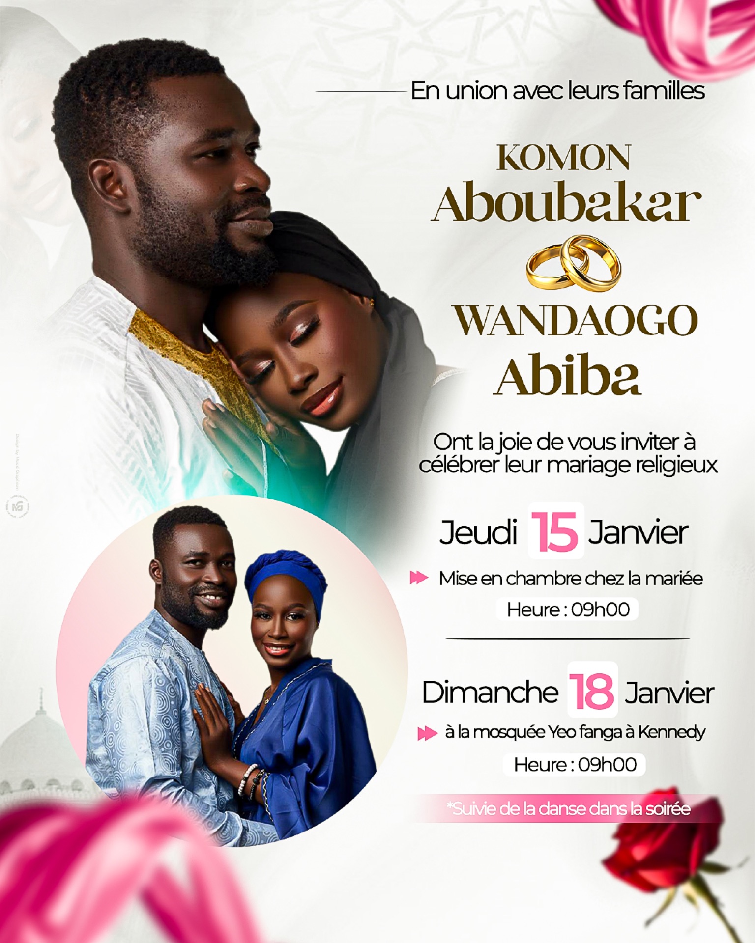 Couple KOMON WADAOGO Reseaux