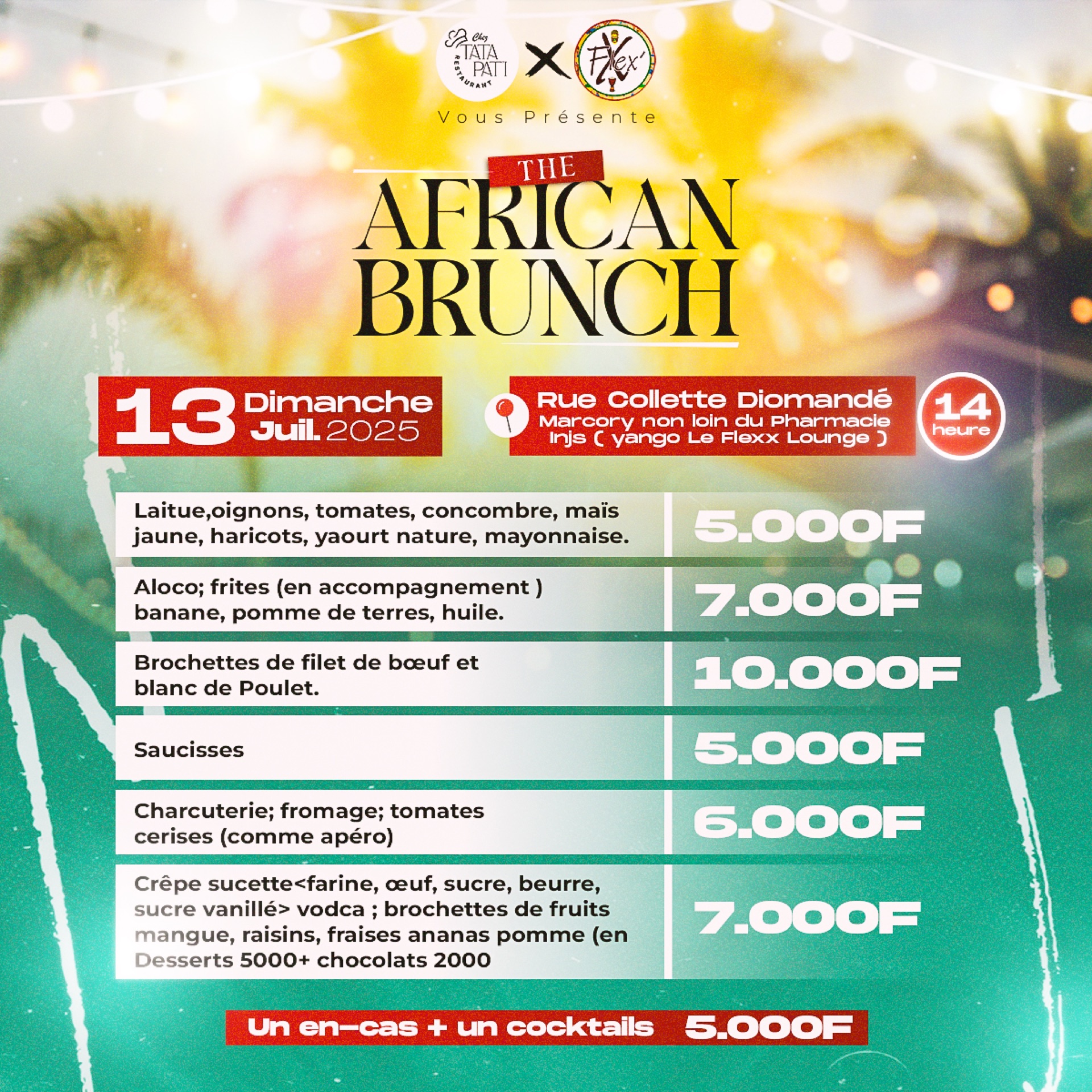 african brunche