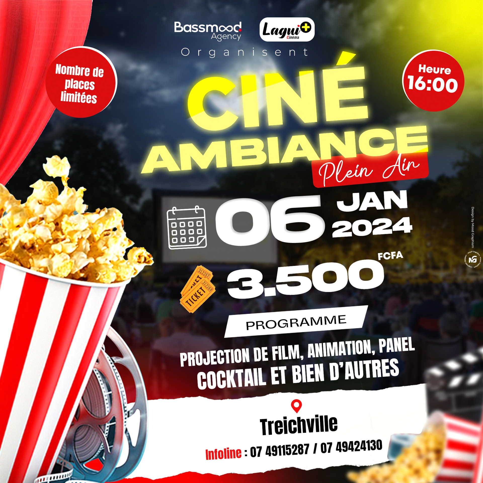 projection de film RRR copie
