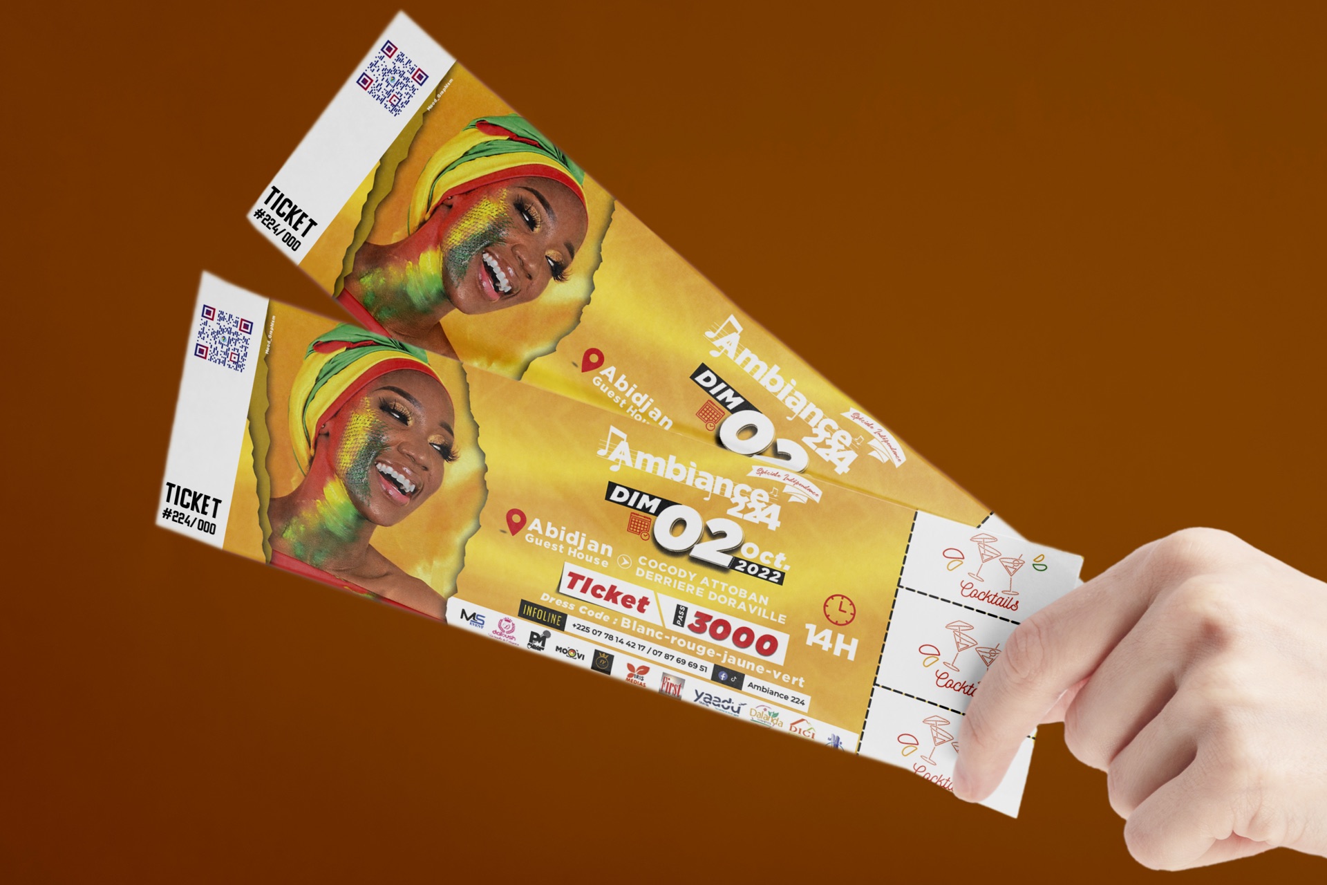 AMbiance 224 — Mockup 3 000 tickets