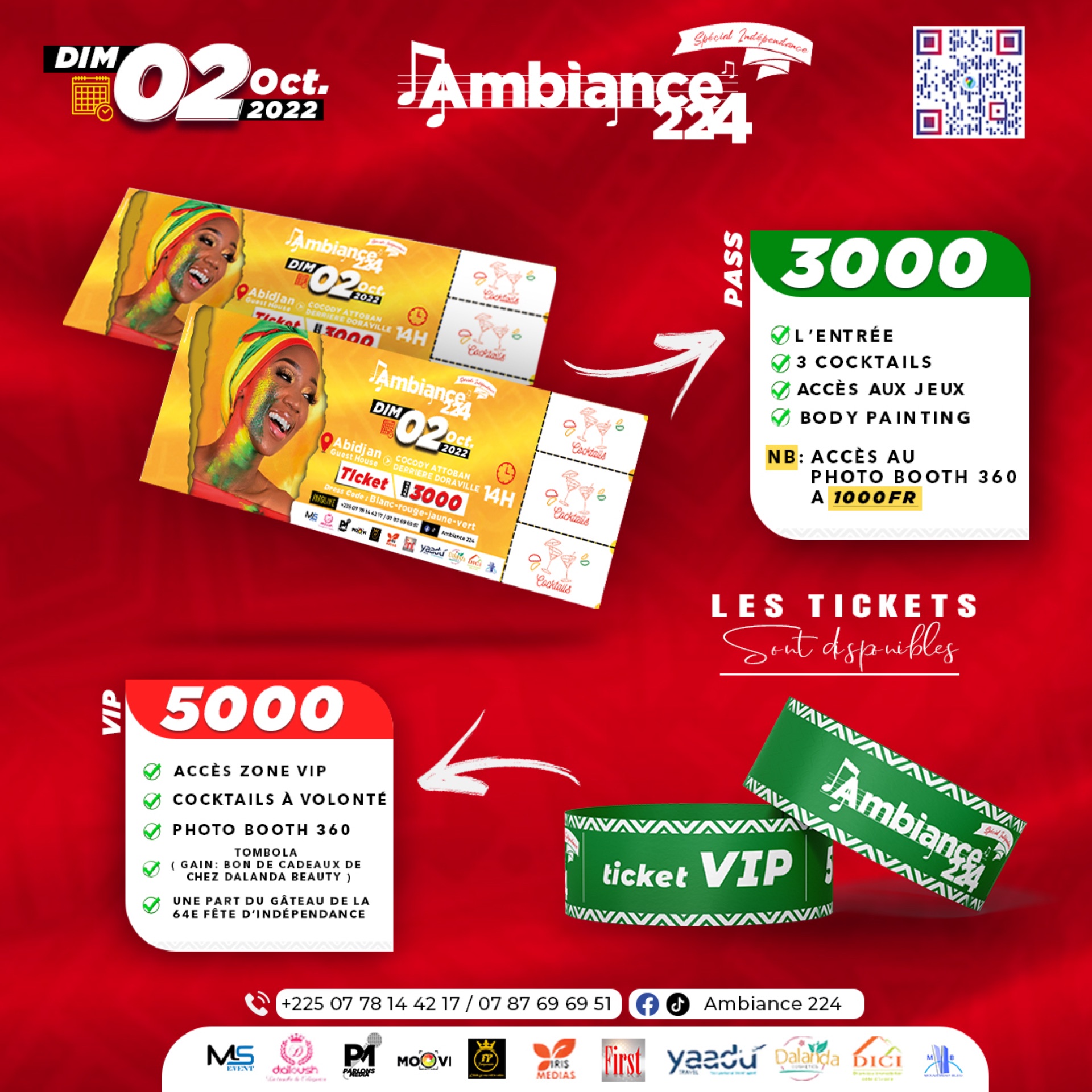 AMbiance 224 — Ticket disponible