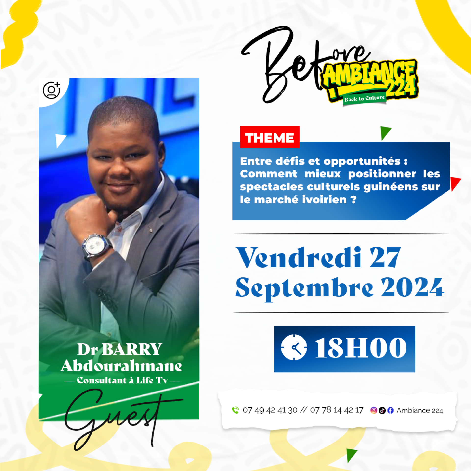 AMbiance 224 — Dr Barry Abdramane