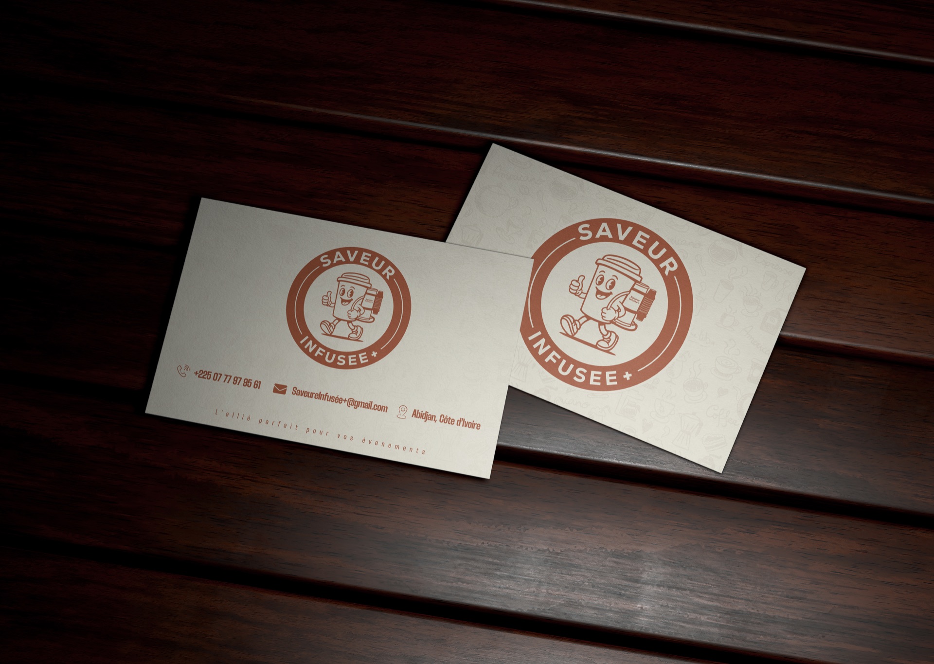 Saveur Infusée carte de visite