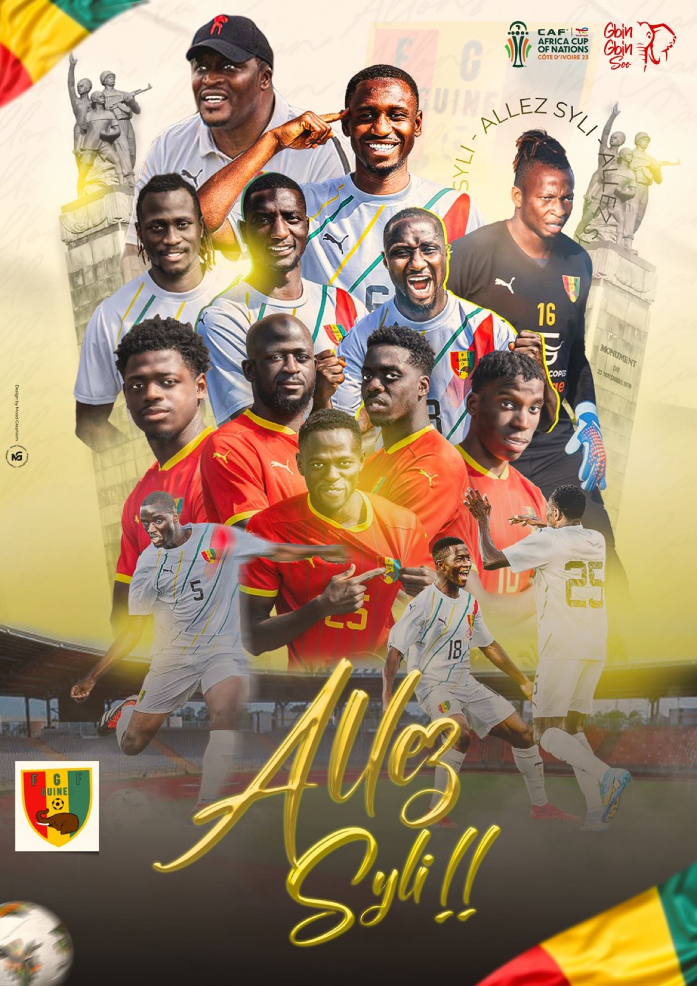 Allez Syli ! · variante
